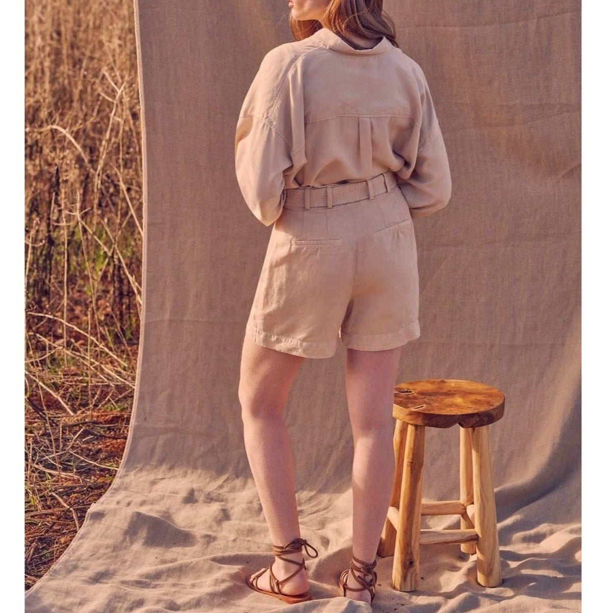 Short Saby - Light Sand - Femme