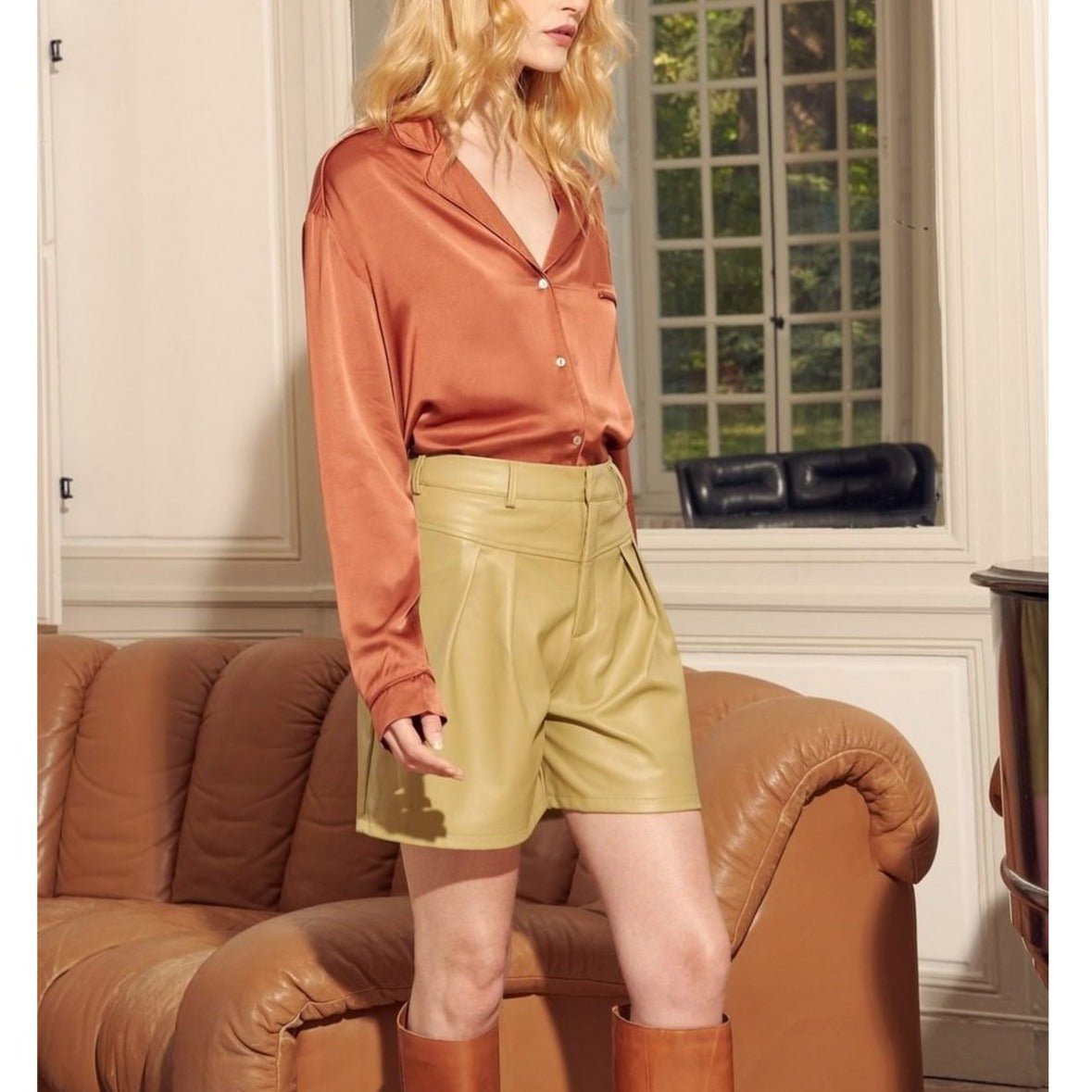 Short Sakho Rock - Military Olive - Women