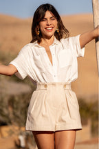 Short Séquoia Beige