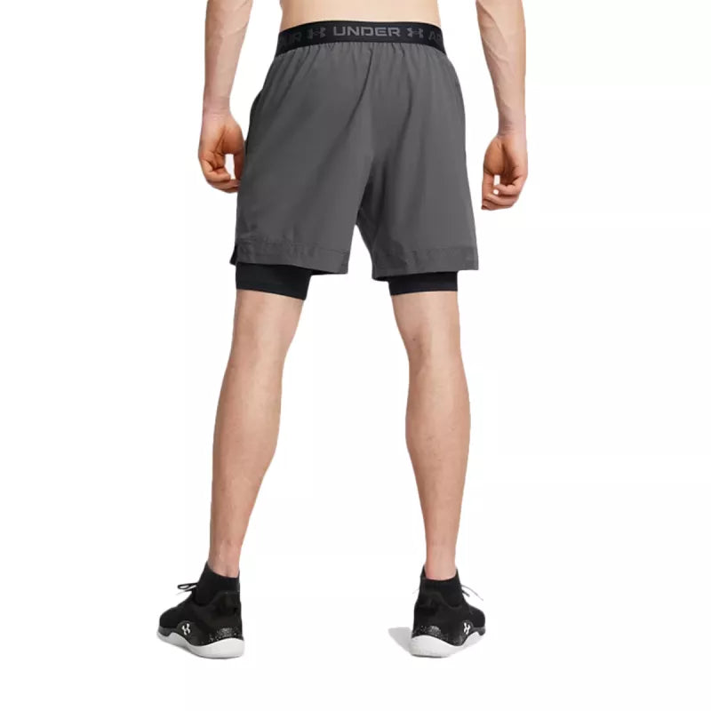 Shorts Vanish Woven 2In1 – Grau/Schwarz – Herren