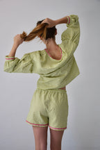 Blusa Marta Vichy Verde