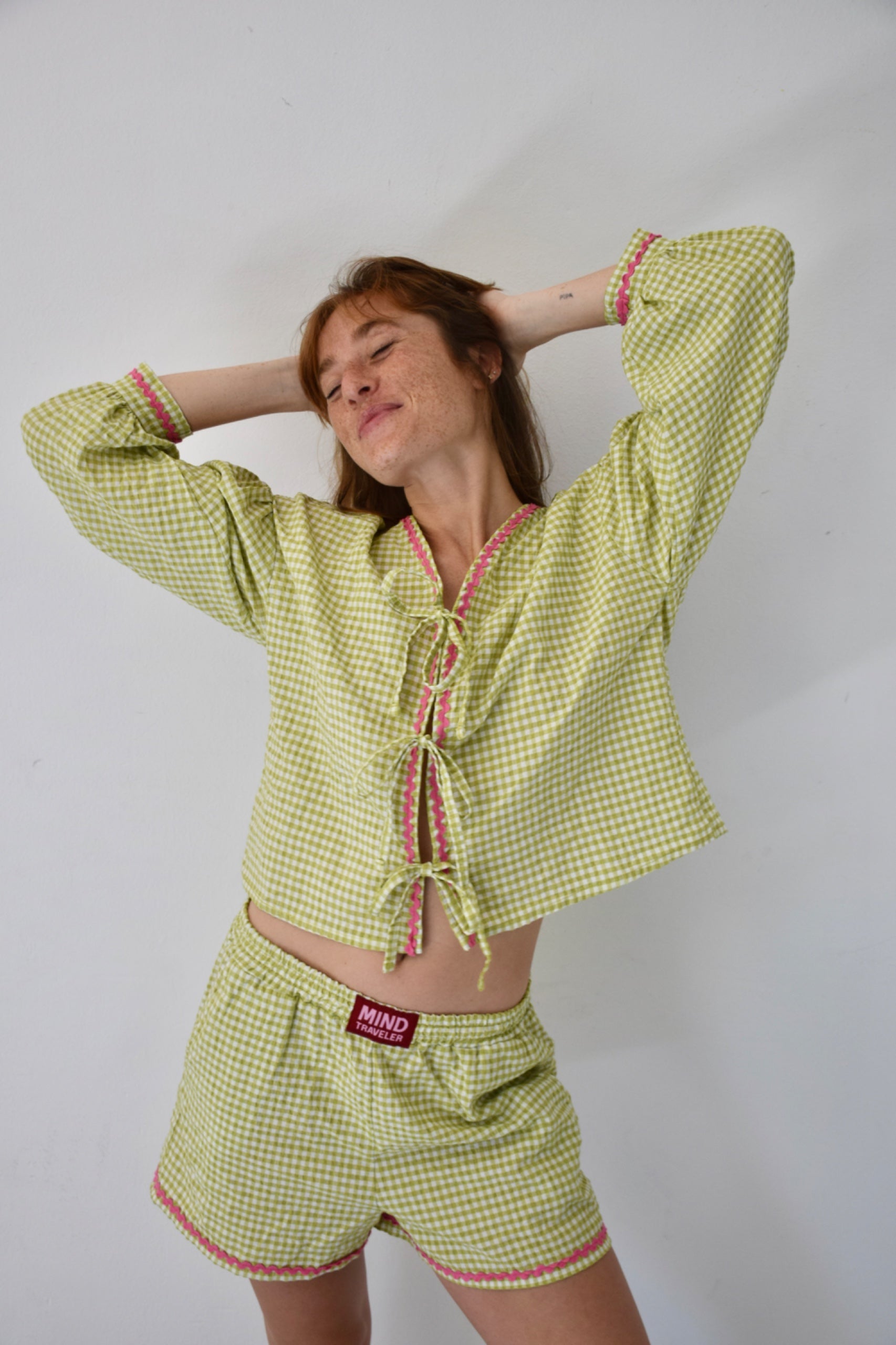 Blusa Marta Vichy Verde