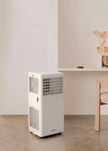 Silkair 5000 - Climatiseur Portable 3 En 1 5000 Btu Avec Déshumidificateur 27 L/Jour - Avec Kit D’Extraction Pour Fenêtre Coulissante - Blanc Cassé