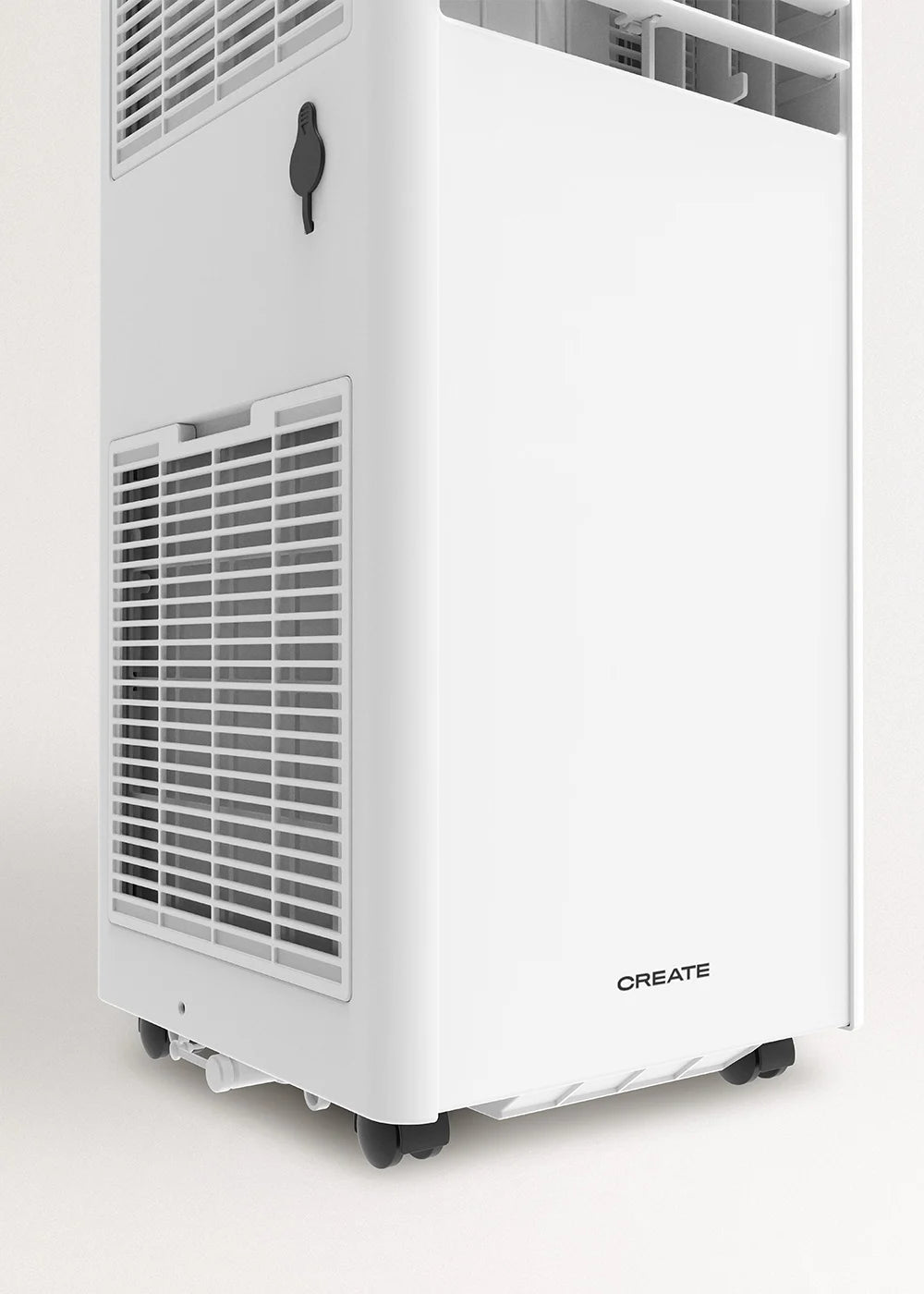 Silkair 5000 - Climatiseur Portable 3 En 1 5000 Btu Avec Déshumidificateur 27 L/Jour - Avec Kit D’Extraction Pour Fenêtre Coulissante - Blanc Cassé
