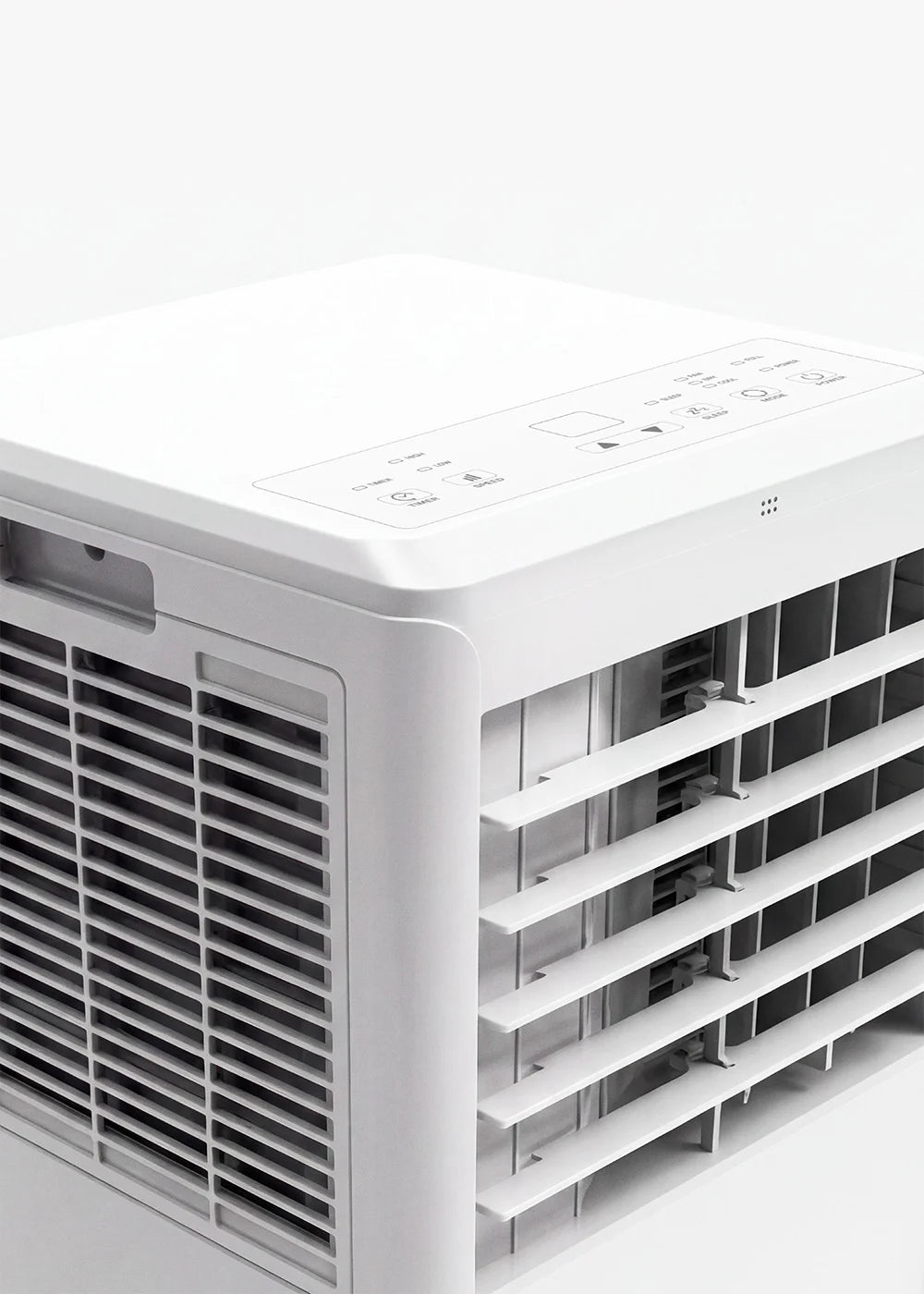 Silkair 5000 - Climatiseur Portable 3 En 1 5000 Btu Avec Déshumidificateur 27 L/Jour - Avec Kit D’Extraction Pour Fenêtre Coulissante - Blanc Cassé