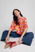 Top Simone Sol Rojo