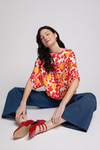 Top Simone Sol Rojo