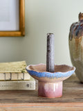 Cloe - Portavelas - Multicolor - Gres