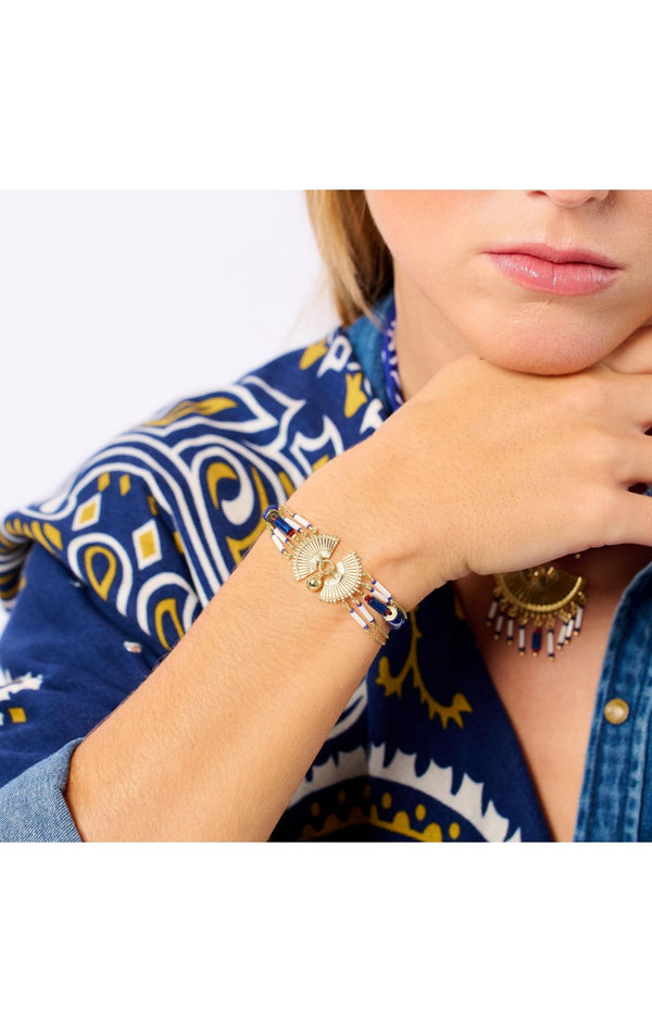 Armband Skylett - Blauw