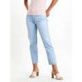 Jean Droit Taille Haute Levi's 501 Crop Bleu