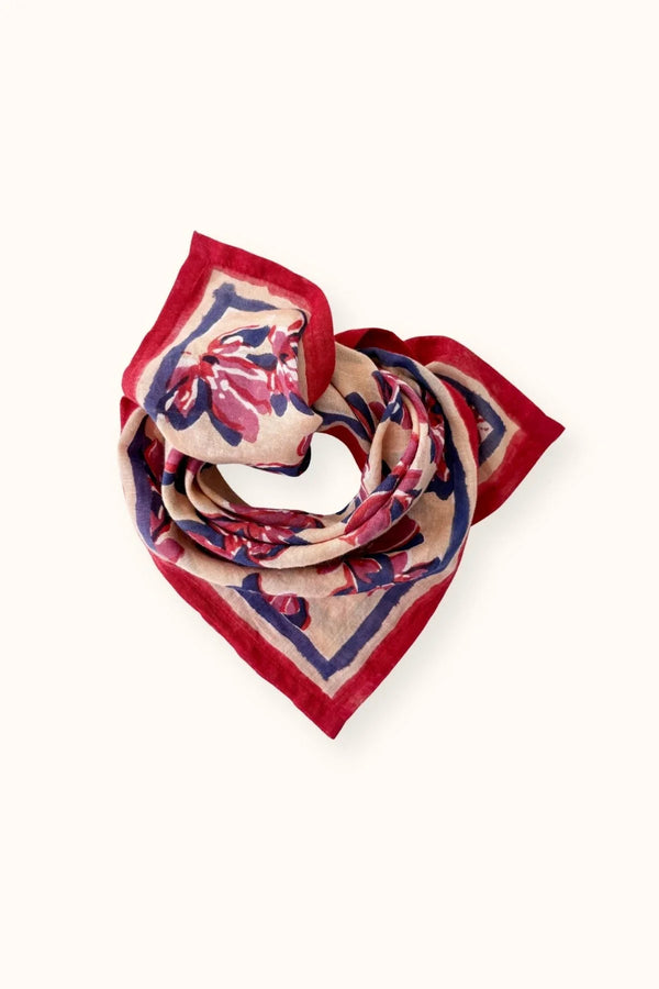 Small Foulard Dupitta Violeta - Violeta Macadamia
