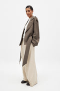 Soft Belted Trench - Taupe