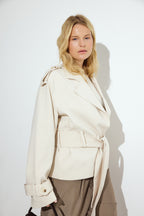 Trench Soft Belted - Beige Chiaro