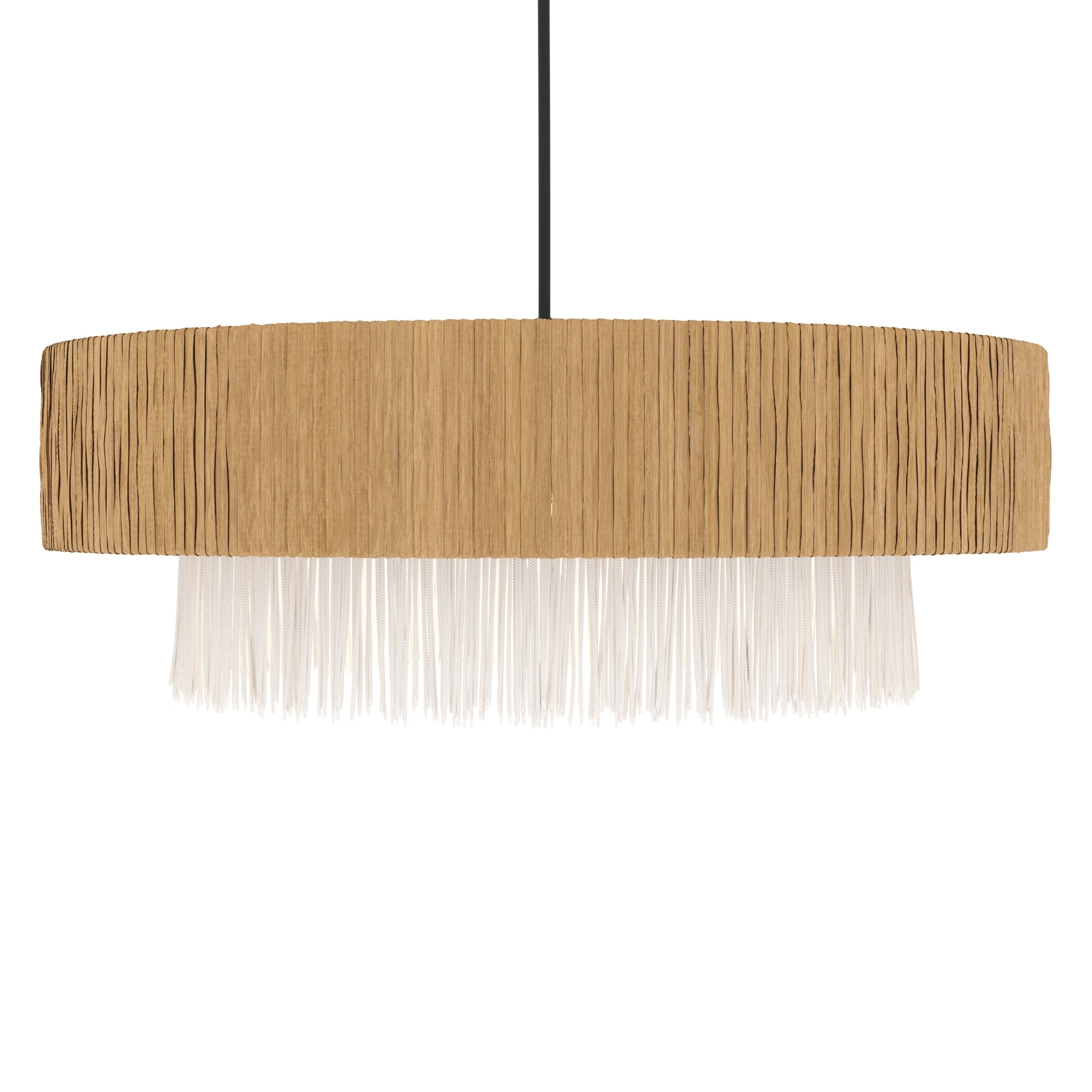 Solara - Suspension Ronde En Raphia