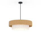 Solara - Suspension Ronde En Raphia