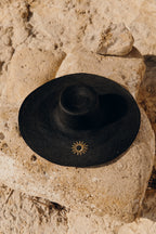Sombrero de Paja Solveig Xl - Negro