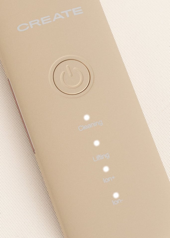 Sonic Pure Skin 4-in-1 Ultrasonic Facial Cleanser with EMS Technology - Sand