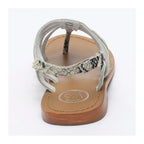 White Sun - Fusinus Spartiate Sandals - Snake - Women