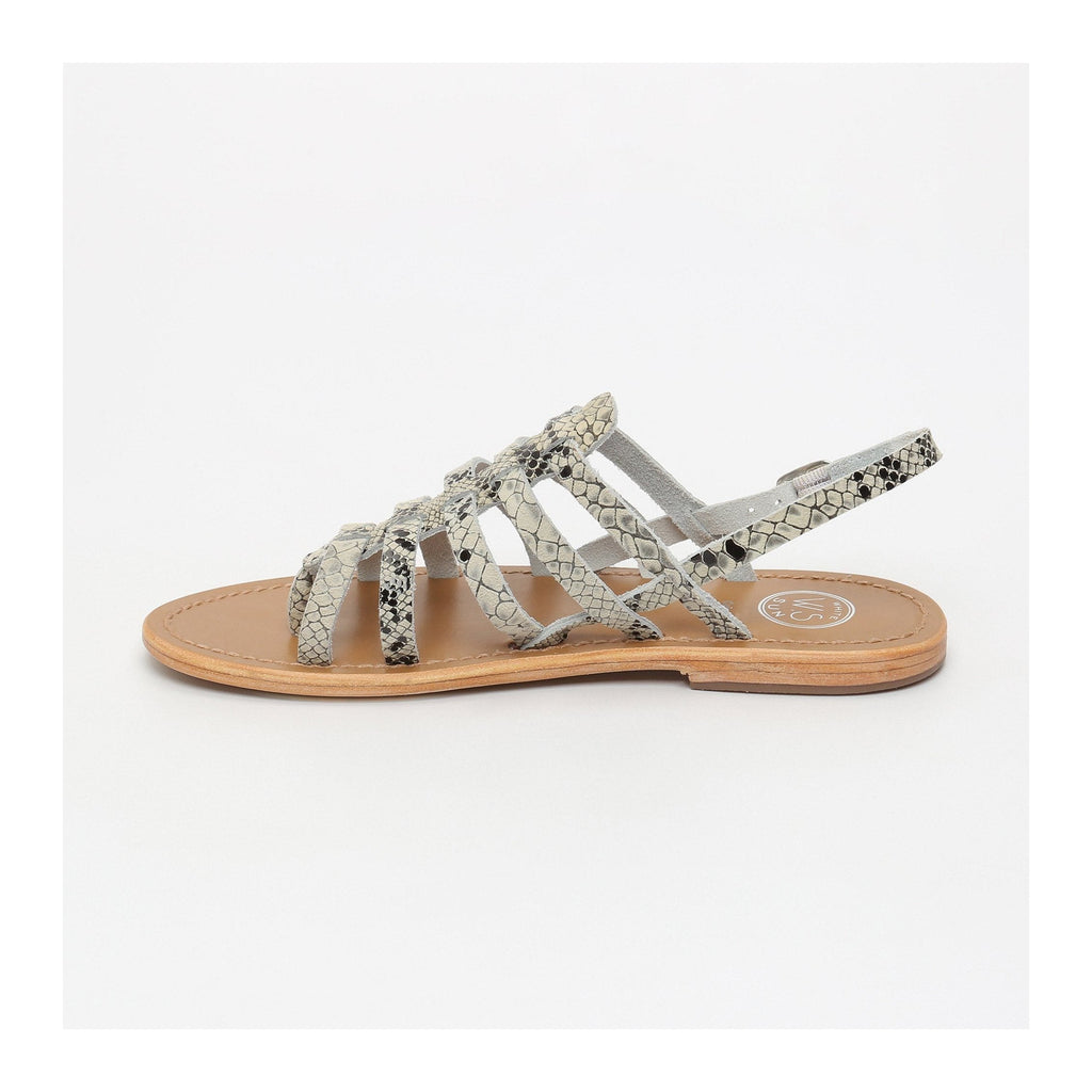White Sun - Fusinus Spartiate Sandals - Snake - Women