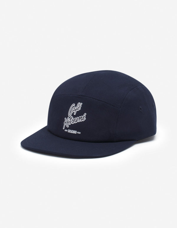 "Cafe Kitsune" 5P Cap - Navy - Homme