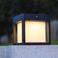 Pilaro - Solar Bollard & Post - Aluminum - Black