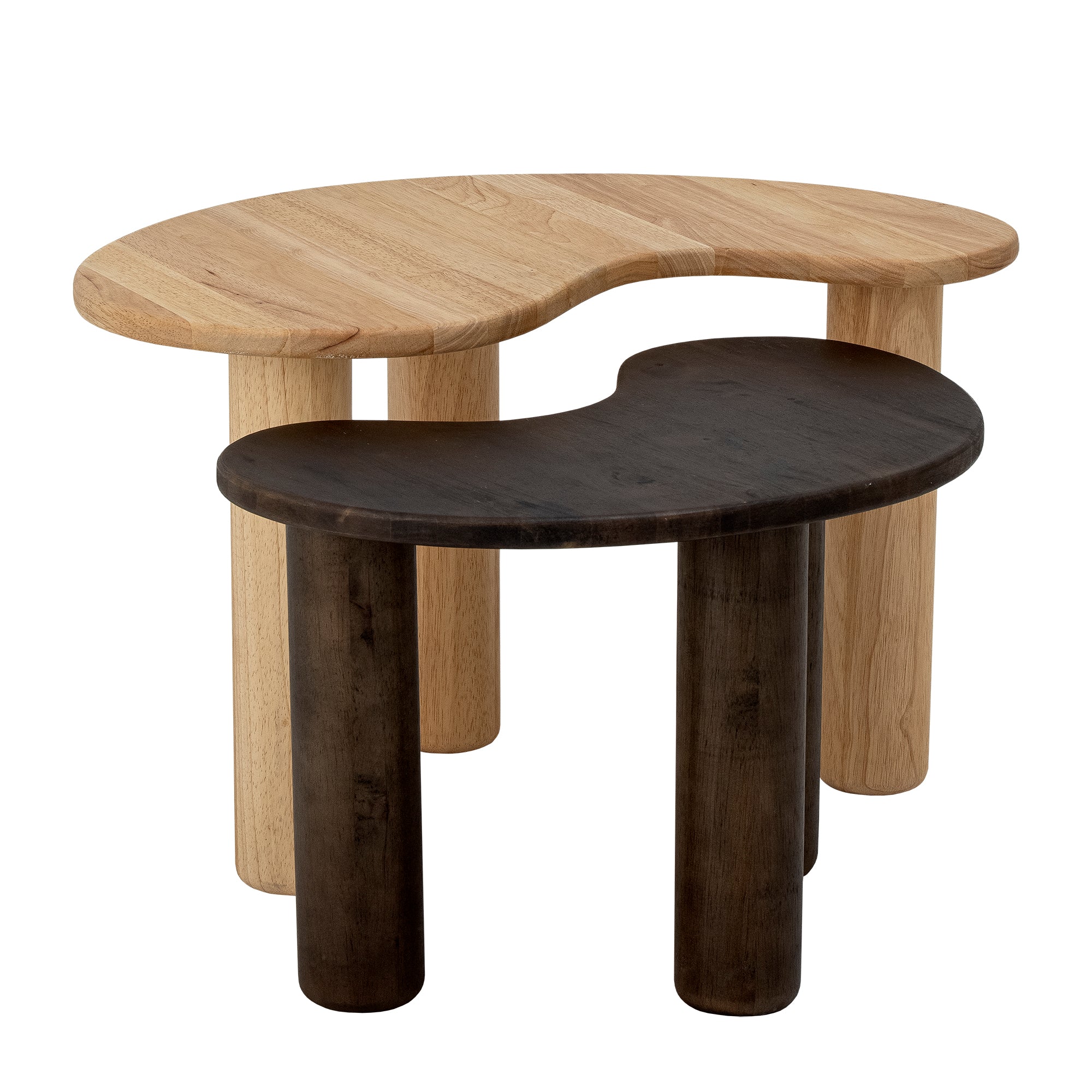 Luppa - Mesa de Centro - Marrón - Hevea Fsc®100%