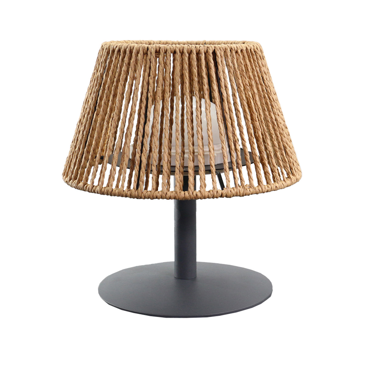Raffy - Cordless Table Lamp - Rattan - Beige