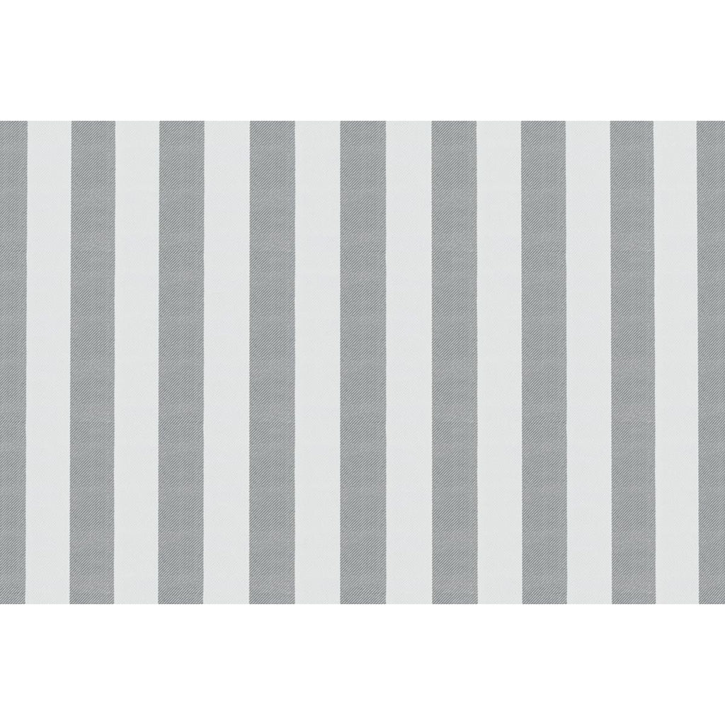 3-Seater Modular Sofa - Striped Exterior Fabric - White and Gray
