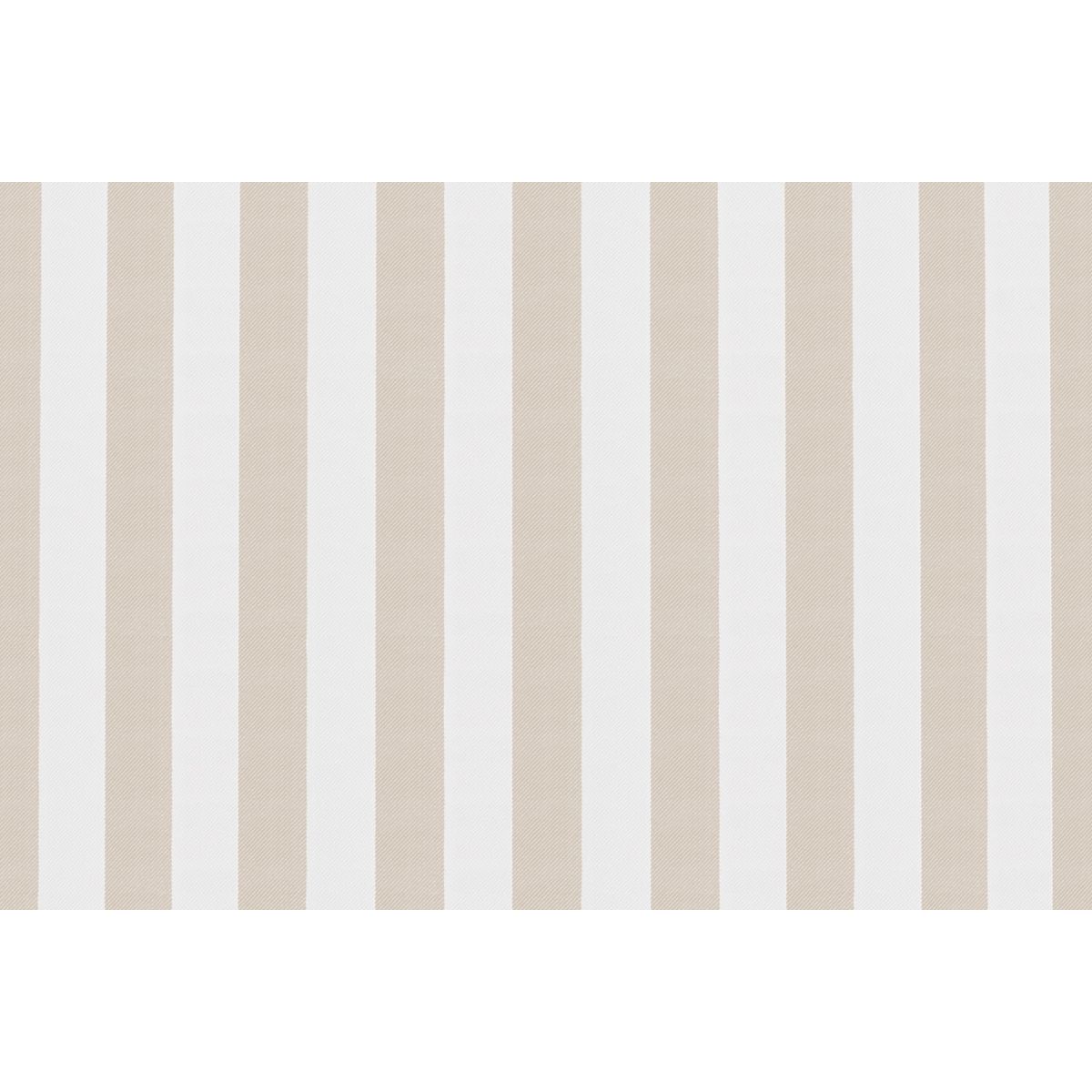 2-Seater Modular Sofa - Striped Exterior Fabric - White and Beige
