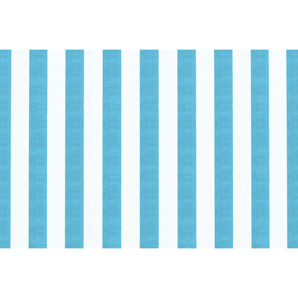 Modular Daybed - Striped Outdoor Fabric - White and Blue