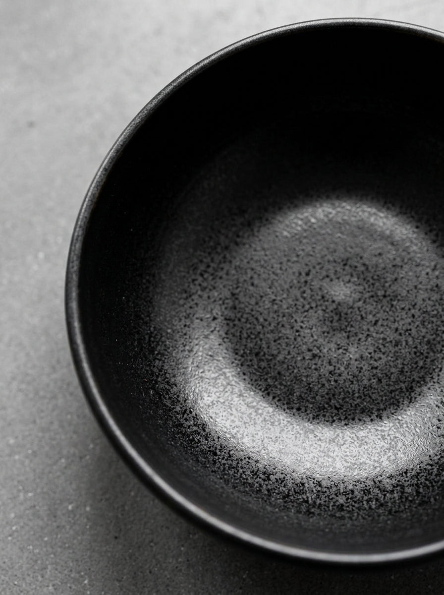 Pure - Bowl - M - Stoneware - Black