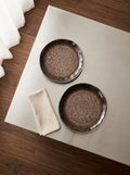 Pure - Set of 2 Plates - M - Stoneware - Brown