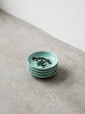 Feast - Set Of 4 Dishes - S - Stoneware - Azure Green Broccoli