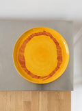 Feast - Serving Platter - Stoneware - Yellow Red