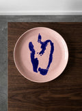 Feast - Serving Platter - S - Stoneware - Pink Blue Pepper