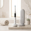 Oral-B Io10 Cepillo de Dientes Eléctrico Con Estuche de Viaje Cargador - Blanco