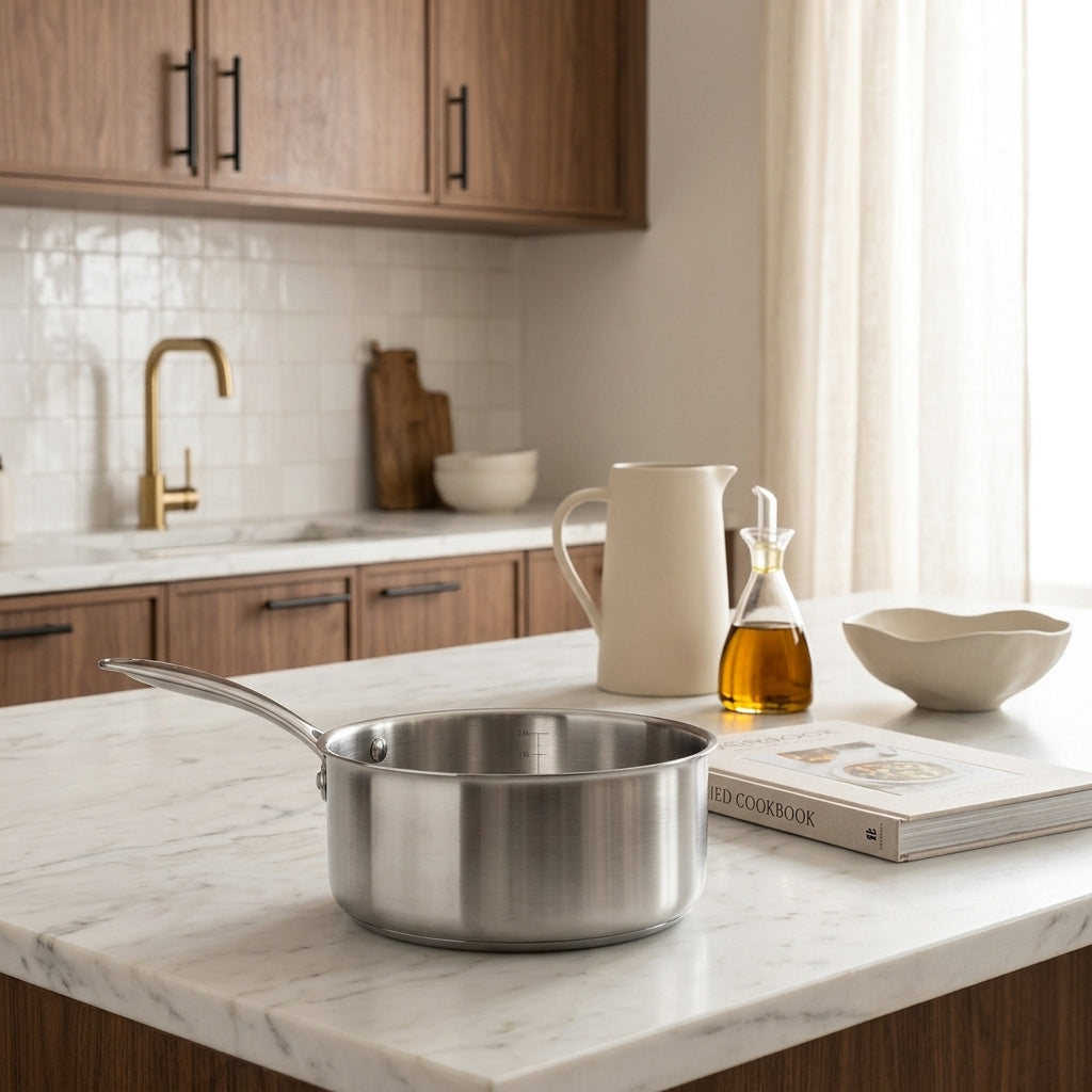 Triply - Casserole - Acier Inoxydable Triple Couche - 20 Cm 🇫🇷