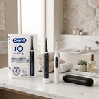 Oral-B iO 5 Duo - Connected Electric Toothbrushes with Travel Case