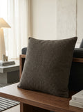Furniture - Coussin D'intérieur Carré - Polyester Et Polypropylène - Sépia