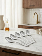 Take Time - 6 Dessert Spoons - Boxy 'S
