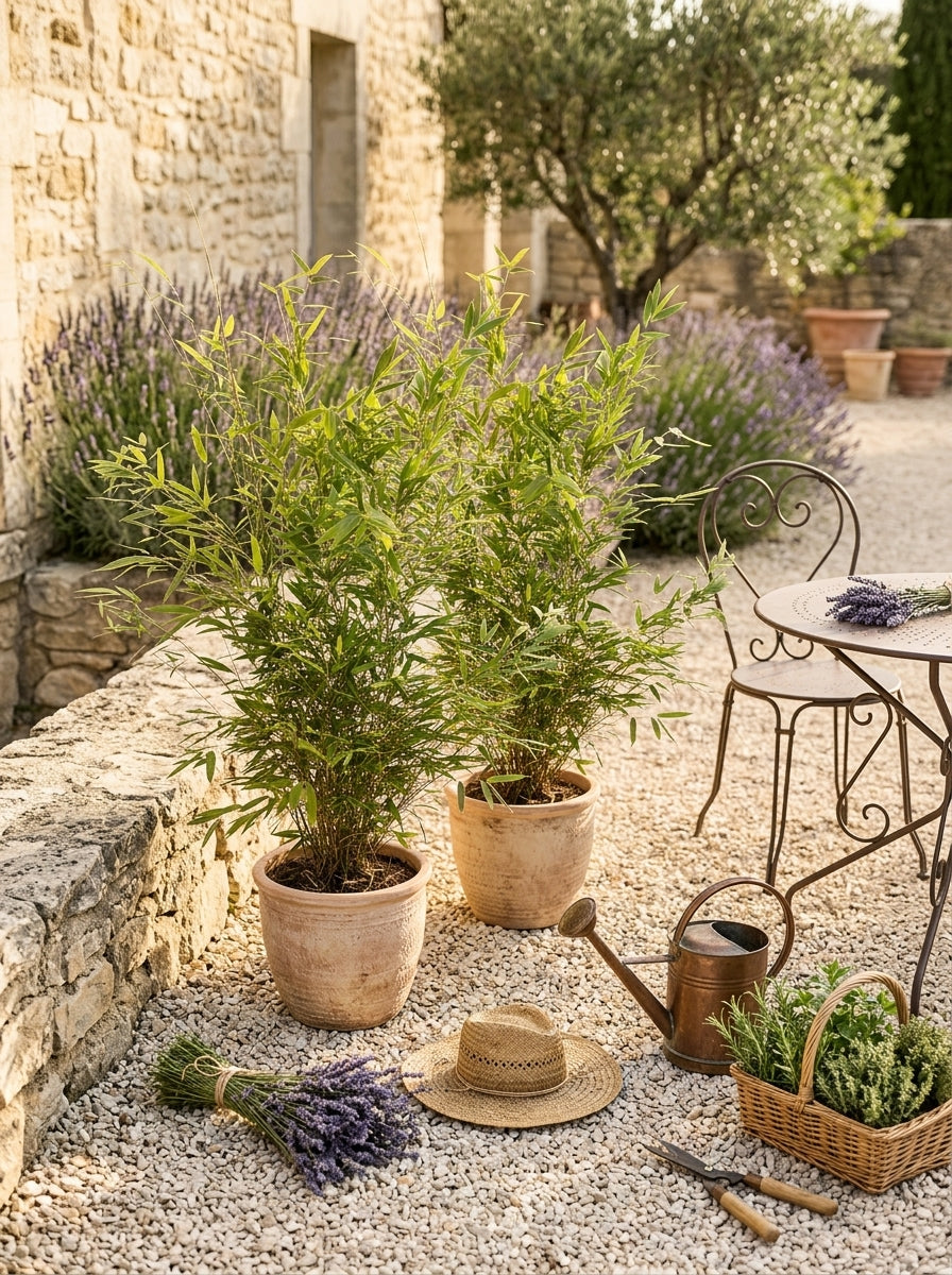 Lot De 2 Fargesia Gansu Xl – Plante D'Extérieur