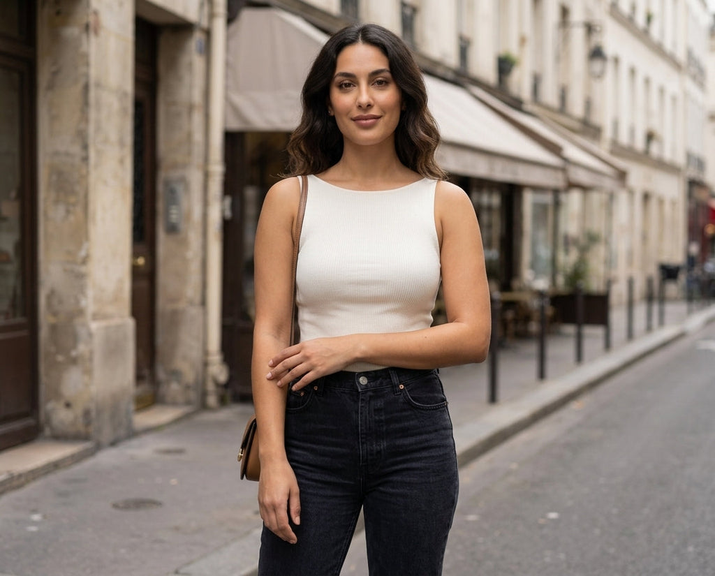 Top La Nadine Top - Blanc