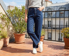Jeans S3 Oyster Cut - Blå