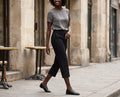 Pantalon Es Coline Capri Trs - Noir