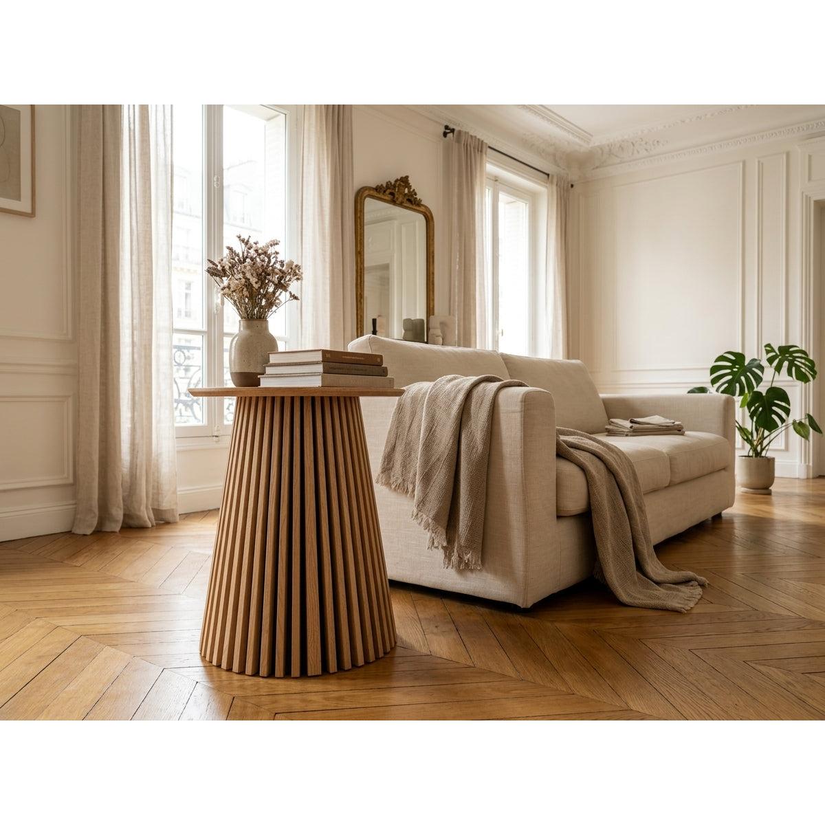 Freya - Bout De Canapé - 40 Cm - Bois