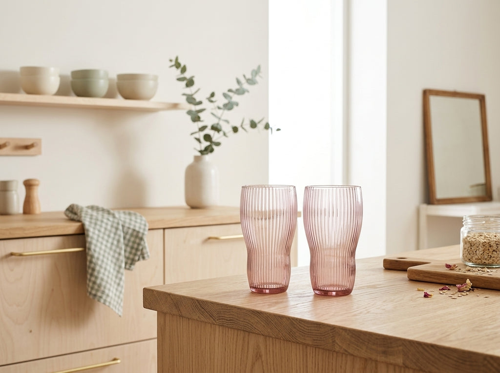 Jeanne Long Drink Glasses – Set of 2