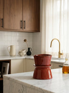 The Mother - Vase/Serving Bowl - Venetian Red - Marie Michielssen