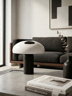 Terres De Rêves - Celine N°1 White/Black Table Lamp - Anita Le Grelle