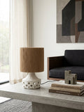 Oya - Table Lamp N°2 Beige - Brown - Sophie Casier