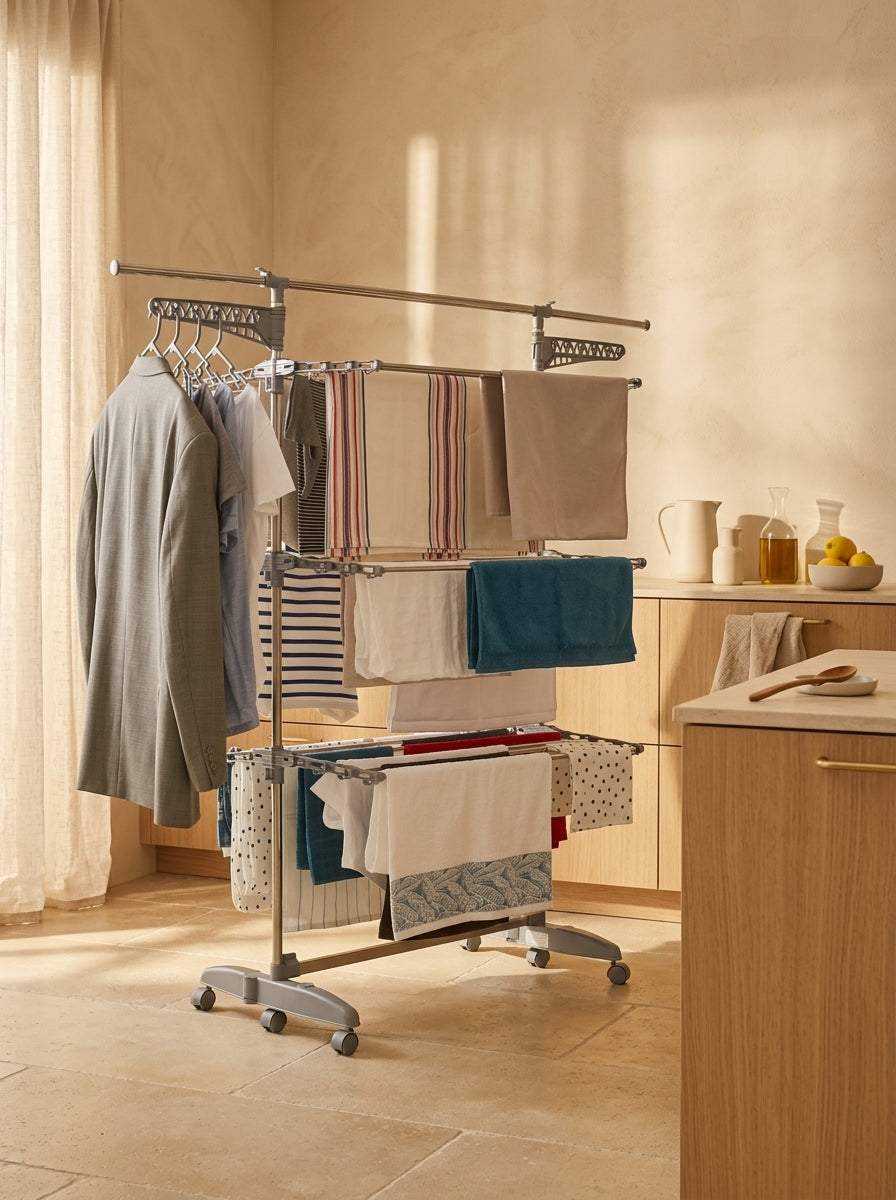 Extra Clothes Drying Rack - 22M Accessories - Gray